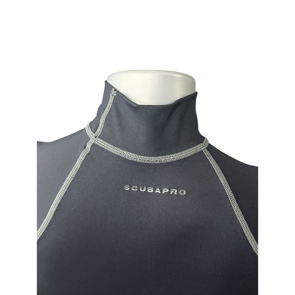 ScubaPro T-Flex Long Sleeve Rashguard Women Blue Black Medium Long Sleeve - Picture 4 of 6